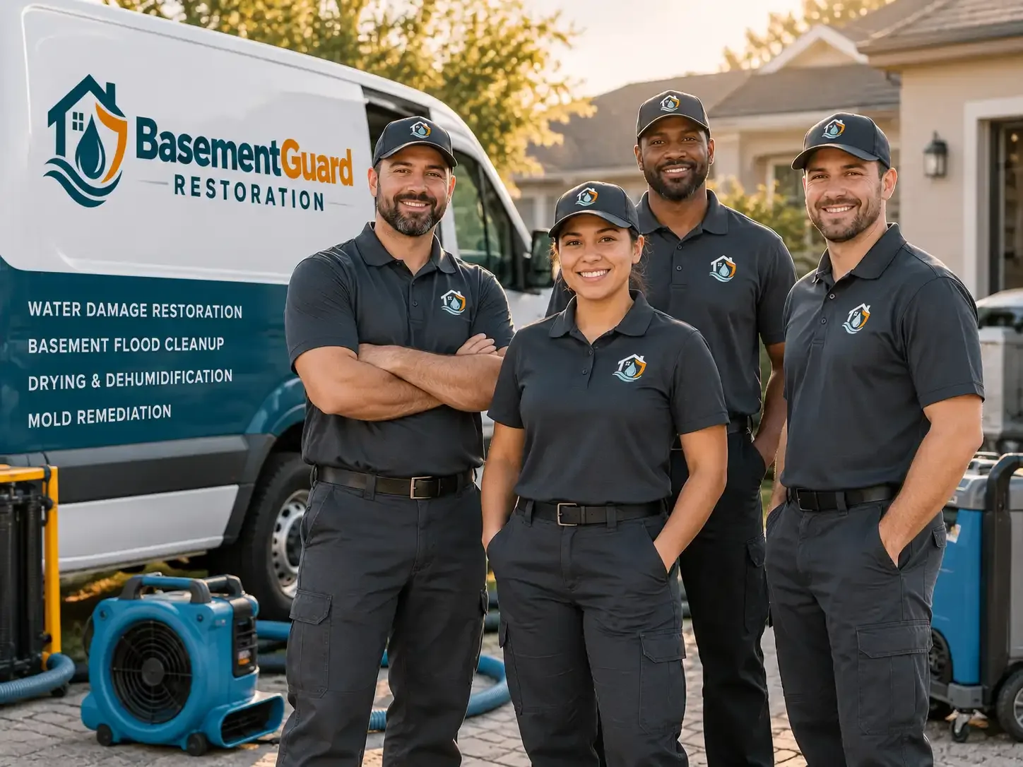 Basement Water Damage Restoration company in Provencal, LA